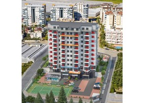 Apartment in a complex under construction in Avsallar, прев. 12