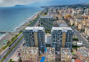 Apartments in Mahmutlar with sea view, прев. 10