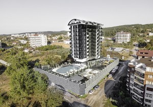 New project of a residential complex in the Avsallar area, прев. 1