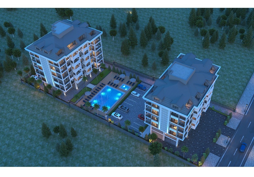 Project of a modern residential complex in Kargicak, рис. 6