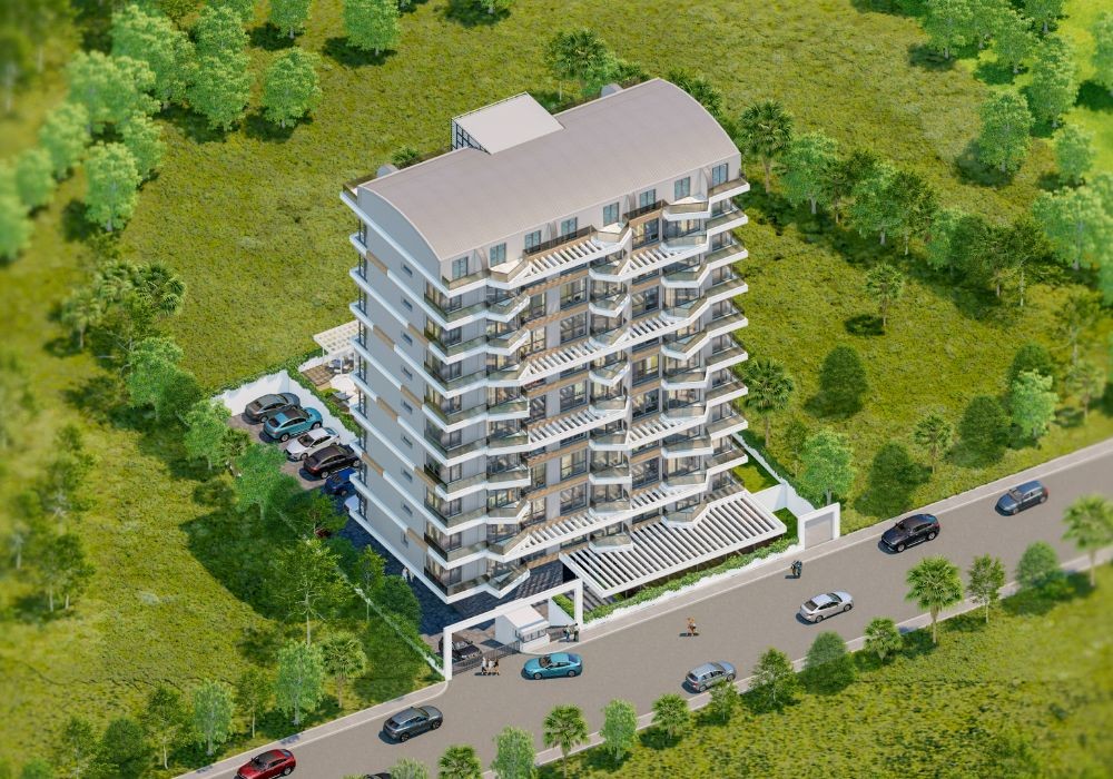 New residential complex project in Mahmutlar area, рис. 5