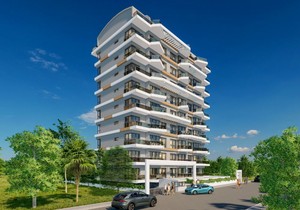 New residential complex project in Mahmutlar area, прев. 3