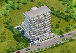New residential complex project in Mahmutlar area, прев. 5