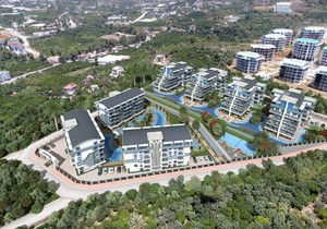 A new large project of a residential complex with developed infrastructure, прев. 45