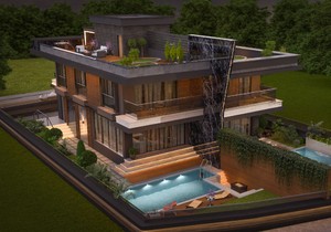 Investment project of a luxury private villa, прев. 4