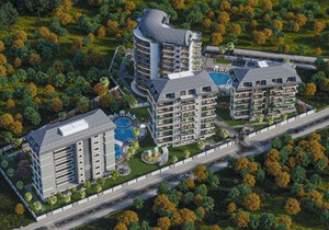 New project of a residential complex in Avsallar, прев. 4
