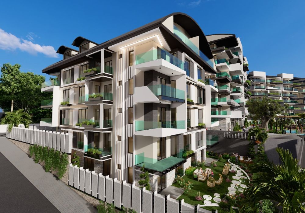 Luxurious project of four residential blocks and a complex of villas, рис. 35