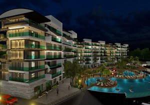 Luxurious project of four residential blocks and a complex of villas, прев. 11