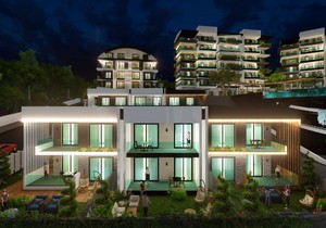 Luxurious project of four residential blocks and a complex of villas, прев. 10