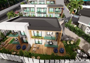 Luxurious project of four residential blocks and a complex of villas, прев. 2