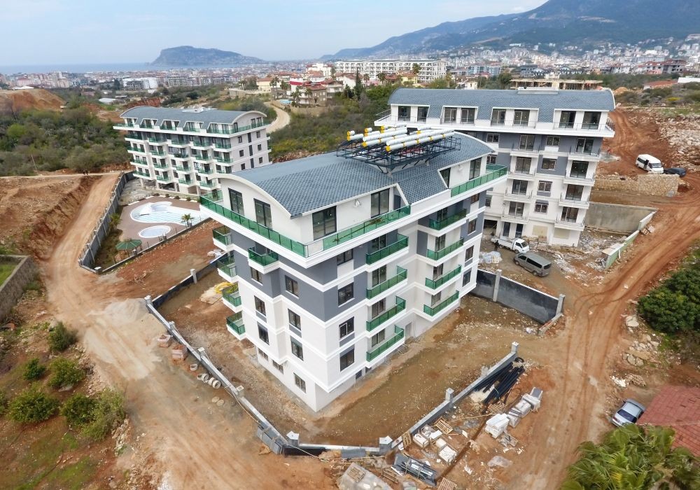 Residential complex at the last stage of construction, рис. 8