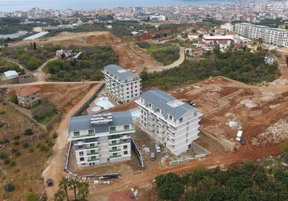 Residential complex at the last stage of construction, рис. 9