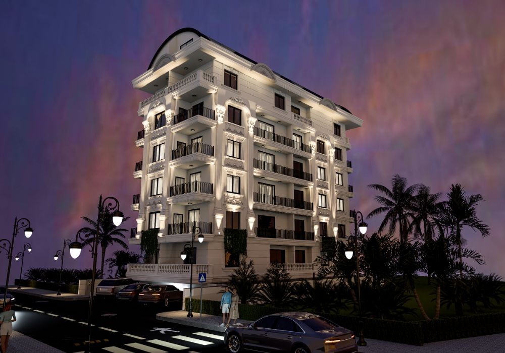 Investment project of a residential complex in the center of Alanya, рис. 1