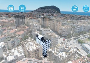Investment project of a residential complex in the center of Alanya, прев. 20