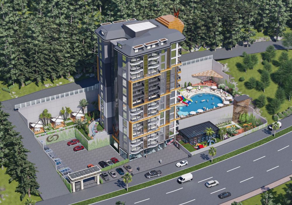 New investment project of a residential complex in Mahmutlar, рис. 3