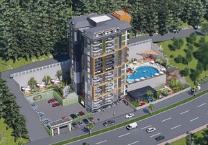 New investment project of a residential complex in Mahmutlar, прев. 3