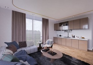 Apartment in a finished complex in Mahmutlar, прев. 23