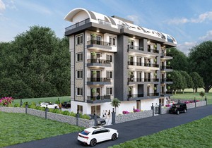 Residential complex project with minimal infrastructure, прев. 0