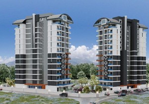 Large project of a residential complex with a private area, прев. 2
