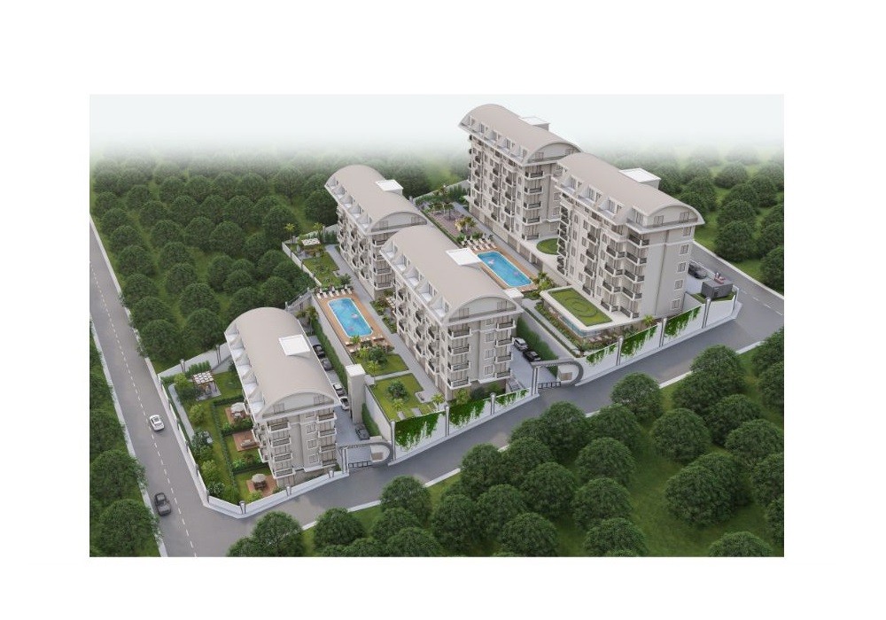 The project of a residential complex with a large private area, рис. 4
