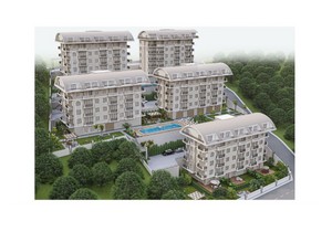 The project of a residential complex with a large private area, прев. 1