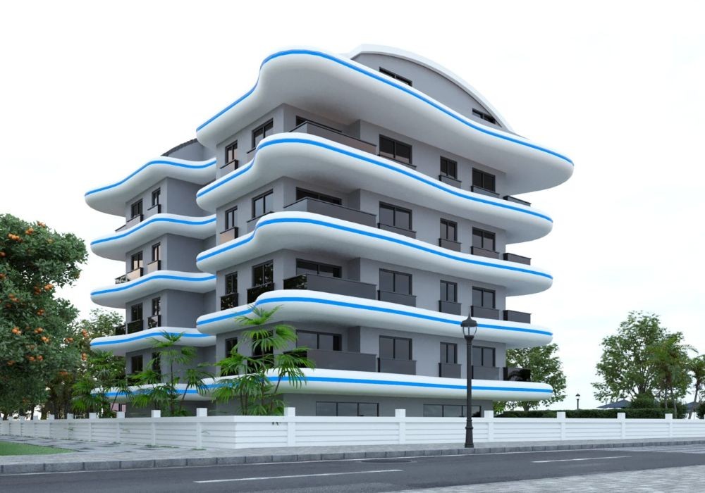 The project of a residential complex in a modern style, рис. 0