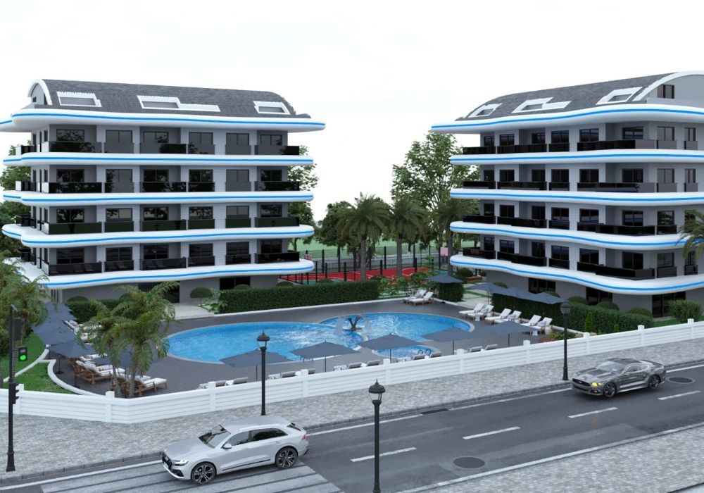 The project of a residential complex in a modern style, рис. 2