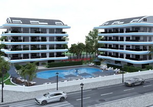 The project of a residential complex in a modern style, прев. 2