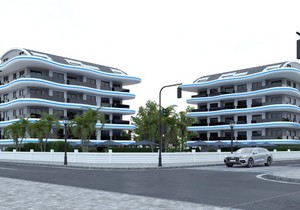 The project of a residential complex in a modern style, прев. 3
