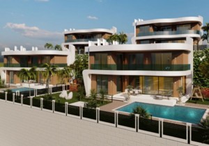 New project of villas in modern style, прев. 32