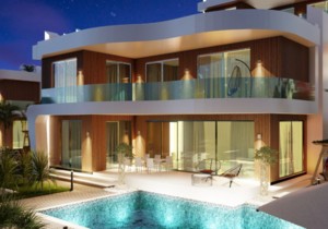 New project of villas in modern style, прев. 5