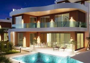 New project of villas in modern style, прев. 26
