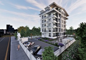 The project of a residential complex with a sea view, прев. 9