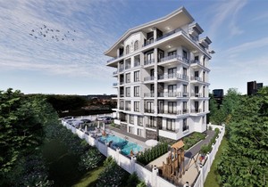 The project of a residential complex with a sea view, прев. 12