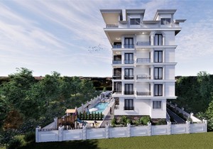 The project of a residential complex with a sea view, прев. 10