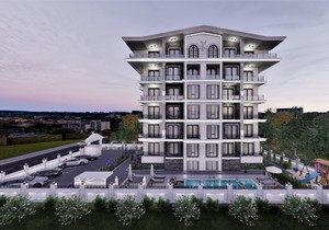 The project of a residential complex with a sea view, прев. 1