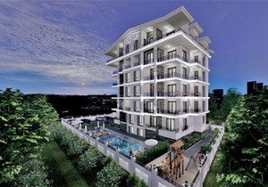 The project of a residential complex with a sea view, прев. 3