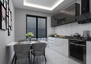 Large apartments in a finished project, прев. 15
