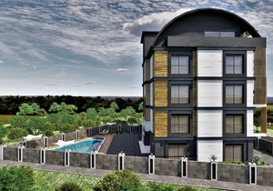 Новый проект уютного жилого комплекса в Газипаша, прев. 0