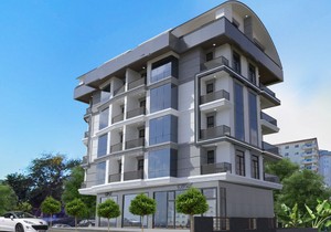 Уютный проект жилого комплекса для инвестиций в Махмутларе, прев. 2