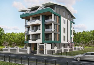 Проект жилого комплекса по стартовым ценам в Газипаша, прев. 0