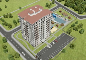 Проект комфортабельного жилого комплекса в городе Газипаша, прев. 3