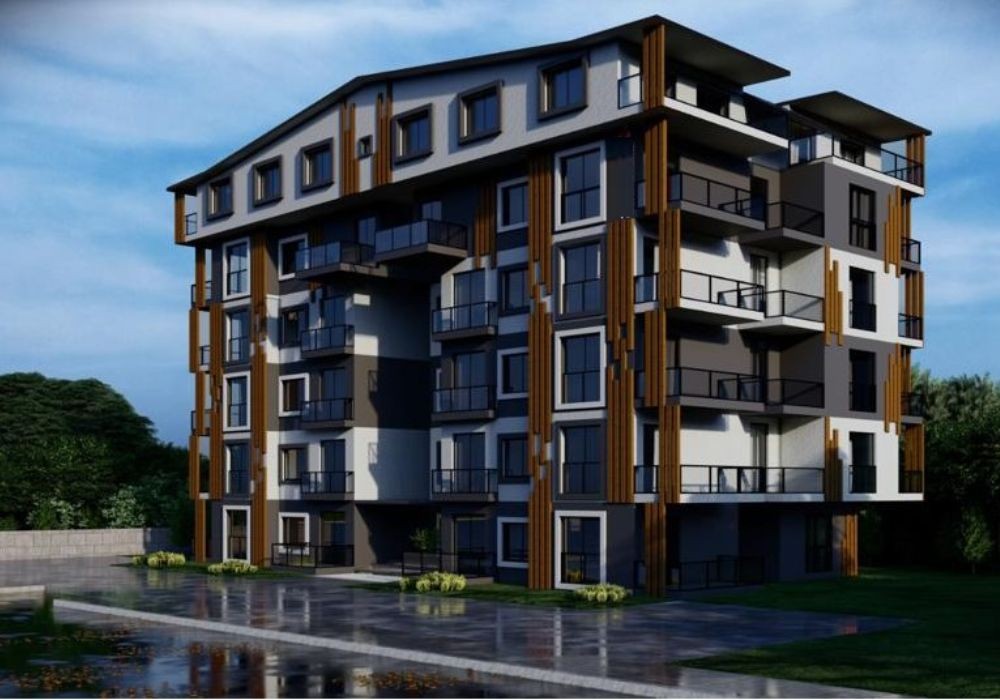 Проект уютного жилого комплекса городского типа в городе Газипаша, рис. 0