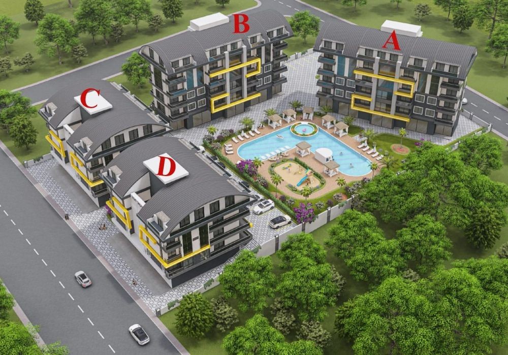 Проект нового жилого комплекса с инфраструктурой в Обе, рис. 0