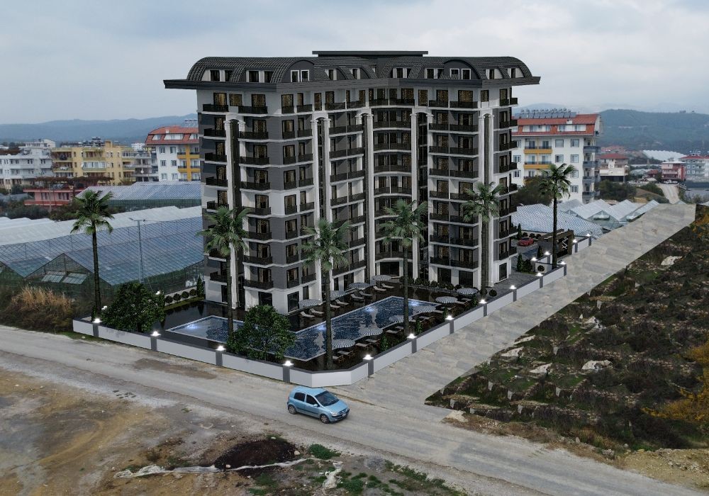 Новый проект жилого комплекса с видом на море в районе Паяллар, рис. 4