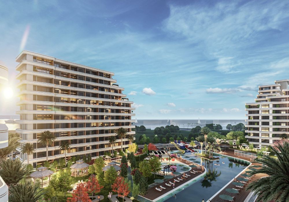Огромный проект ЖК с видовыми квартирами вблизи от моря в Мерсине, рис. 0