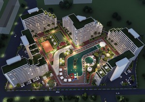 Огромный проект ЖК с видовыми квартирами вблизи от моря в Мерсине, прев. 5