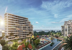 Огромный проект ЖК с видовыми квартирами вблизи от моря в Мерсине, прев. 0