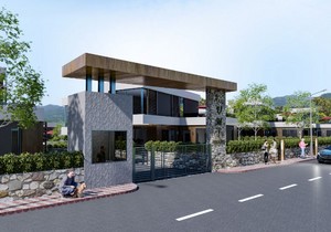 Проект двухэтажных вилл с индивидуальным бассейном в Инжекуме, прев. 3
