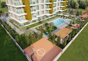 Проект жилого комплекса класса люкс с видом на море в Газипаша, прев. 5